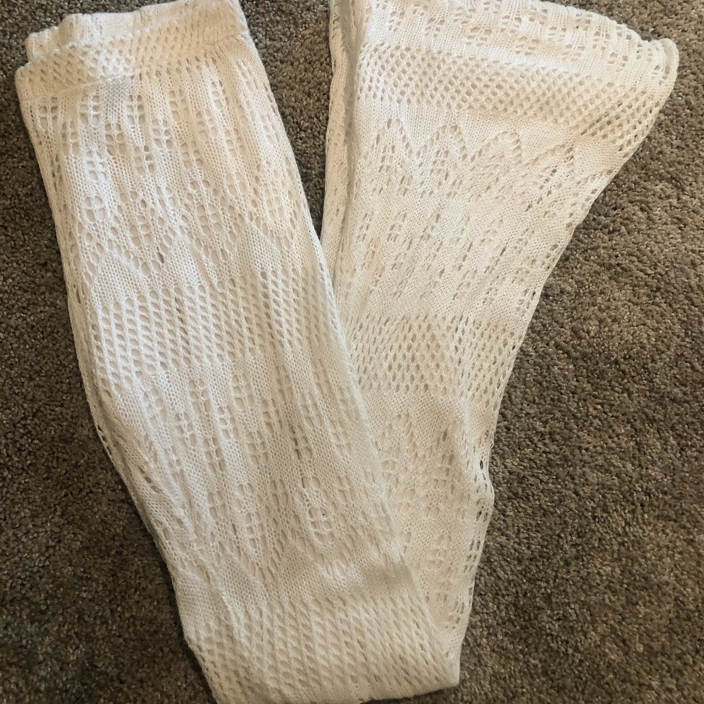 Mary Grace Swim Crochet Bell Bottom Pants